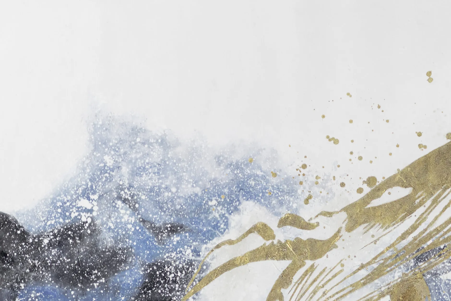 XXL Öl Gemälde 'Erhabener Wal' | Handgemaltes Unikat