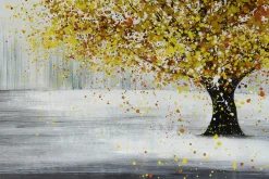 XXL Öl Gemälde 'Erwachender Herbst' | Handgemaltes Unikat