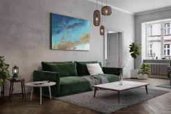 XXL Öl Gemälde 'Everything is Connected' | Handgemaltes Unikat