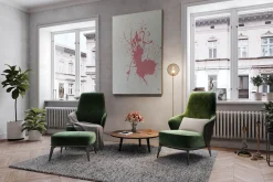 XXL Öl Gemälde 'Excellence in Pink' | Handgemaltes Unikat