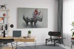 XXL Öl Gemälde 'Exotic Harmony' | Handgemaltes Unikat