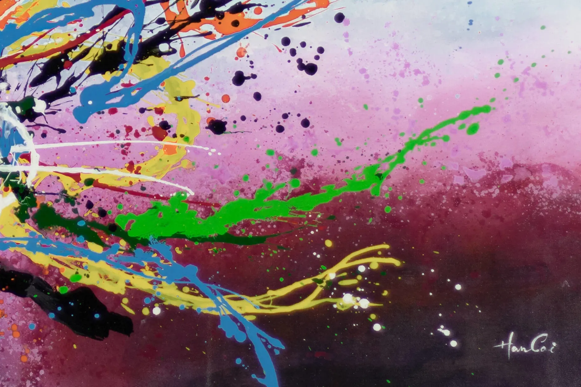 XXL Öl Gemälde 'Extroversion' | Handgemaltes Unikat
