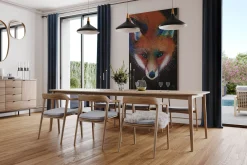 XXL Öl Gemälde 'Fabel vom Fuchs' | Handgemaltes Unikat
