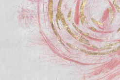 XXL Öl Gemälde 'Faint Rose' | Handgemaltes Unikat