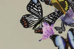 XXL Öl Gemälde 'Fairytale Butterflies' | Handgemaltes Unikat