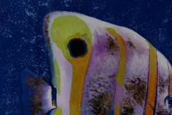XXL Öl Gemälde 'Fantasy Fish' | Handgemaltes Unikat