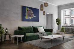 XXL Öl Gemälde 'Fantasy Fish' | Handgemaltes Unikat