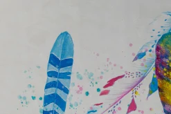 XXL Öl Gemälde 'Feather`s Tenderness' | Handgemaltes Unikat