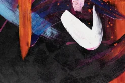 XXL Öl Gemälde 'Feuriges Universum' | Handgemaltes Unikat