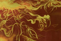 XXL Öl Gemälde 'Fiery Embrace' | Handgemaltes Unikat
