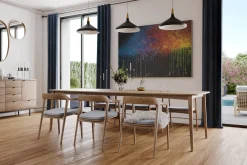 XXL Öl Gemälde 'Fireworks of Colours' | Handgemaltes Unikat
