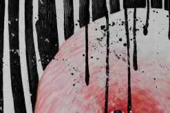XXL Öl Gemälde 'Flamingo Tale' | Handgemaltes Unikat