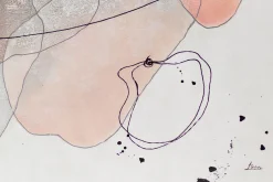 XXL Öl Gemälde 'Floating Petals' | Handgemaltes Unikat