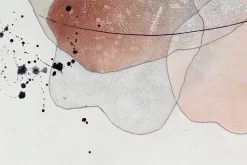 XXL Öl Gemälde 'Floating Petals' | Handgemaltes Unikat