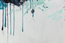 XXL Öl Gemälde 'Floral Aquarelle' | Handgemaltes Unikat