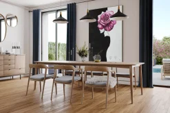 XXL Öl Gemälde 'Floral Silhouette' | Handgemaltes Unikat