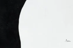 XXL Öl Gemälde 'Floral Silhouette' | Handgemaltes Unikat