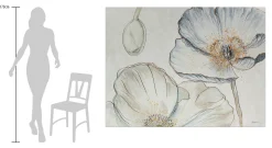 XXL Öl Gemälde 'Floras Zauber' | Handgemaltes Unikat