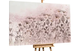 XXL Öl Gemälde 'Flower Galaxy' | Handgemaltes Unikat