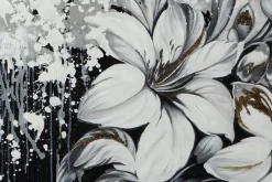 XXL Öl Gemälde 'Flower Queen' | Handgemaltes Unikat