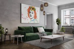 XXL Öl Gemälde 'Flowers for Marilyn' | Handgemaltes Unikat