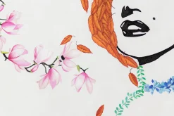 XXL Öl Gemälde 'Flowers for Marilyn' | Handgemaltes Unikat