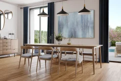 XXL Öl Gemälde 'Flowing Curtain' | Handgemaltes Unikat