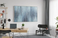 XXL Öl Gemälde 'Flowing Curtain' | Handgemaltes Unikat
