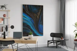 XXL Öl Gemälde 'Fluid Fascination' | Handgemaltes Unikat
