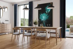 XXL Öl Gemälde 'Fluorescent Bloom' | Handgemaltes Unikat