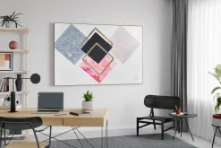 XXL Öl Gemälde 'Follow Squares' | Handgemaltes Unikat