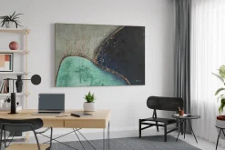 XXL Öl Gemälde 'Form of the Ocean' | Handgemaltes Unikat