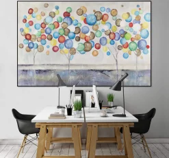 XXL Öl Gemälde 'Früchte der Sonne' | Handgemaltes Unikat