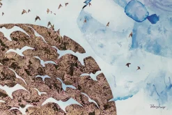 XXL Öl Gemälde 'Freedom Flight' | Handgemaltes Unikat