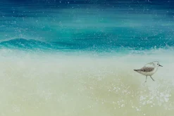 XXL Öl Gemälde 'Fröhlicher Strandtag' | Handgemaltes Unikat