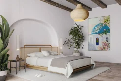 XXL Öl Gemälde 'Frühling in Santorini' | Handgemaltes Unikat