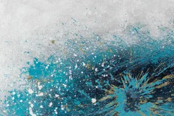 XXL Öl Gemälde 'Frost at Midnight' | Handgemaltes Unikat