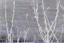 XXL Öl Gemälde 'Frostiges Ufer' | Handgemaltes Unikat