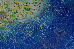 XXL Öl Gemälde 'Galactic Explosion' | Handgemaltes Unikat