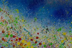 XXL Öl Gemälde 'Galactic Explosion' | Handgemaltes Unikat