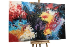 XXL Öl Gemälde 'Gaze of Flames' | Handgemaltes Unikat