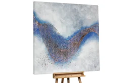 XXL Öl Gemälde 'Gedanke des Glücks' | Handgemaltes Unikat