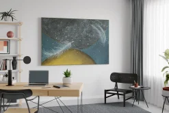 XXL Öl Gemälde 'Gentle Breeze' | Handgemaltes Unikat