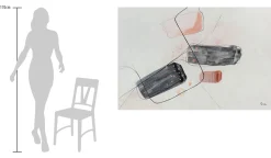 XXL Öl Gemälde 'Geometric Refinement' | Handgemaltes Unikat