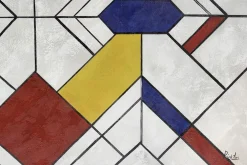 XXL Öl Gemälde 'Geometrische Harmonie' | Handgemaltes Unikat