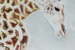 XXL Öl Gemälde 'Giraffenzuhause' | Handgemaltes Unikat