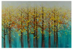 XXL Öl Gemälde 'Golden Autumn' | Handgemaltes Unikat