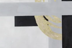 XXL Öl Gemälde 'Goldene Entdeckung' | Handgemaltes Unikat