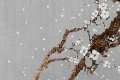 XXL Öl Gemälde 'Goldenes Sonnengewächs' | Handgemaltes Unikat