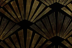 XXL Öl Gemälde 'Golden Fans' | Handgemaltes Unikat